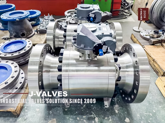 API 6D Certified Trunnion Ball Valve.jpg