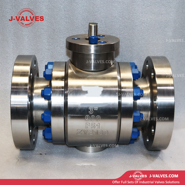 VÁVICAS J Hechas en China 3 pulgadas 2pc ANSI Clase 900 lb Acero inoxidable Válvula de bola de brida montada