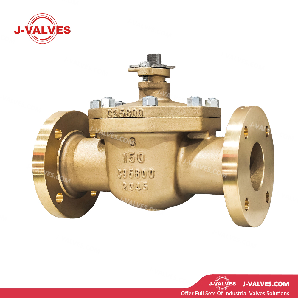 V&aacute;lvula de bola flotante con brida de entrada superior C95800 de 3' 150LB