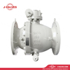 V&aacute;lvula de bola montada en mu&ntilde;&oacute;n con brida de acero al carbono ASME B16.34 WCB de 2 piezas con v&aacute;lvulas de aguja de doble ventilaci&oacute;n