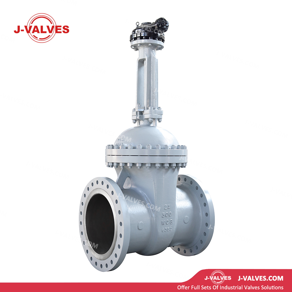 V&aacute;lvula de compuerta de acero inoxidable de gran calibre