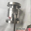 Válvula de bola flotante de acero inoxidable ASTM A182 F53 forjado F53