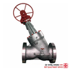 API600 1500 lb acero inoxidable y tipo de glande de brida de alta presión con orificio de desvío