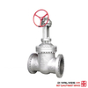 API600 18 pulgadas 600 lb de acero al carbono WCB Válvula de puerta con brida 