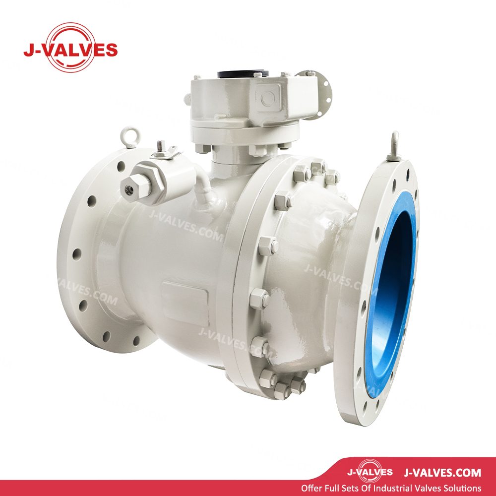 V&aacute;lvula de bola montada en mu&ntilde;&oacute;n con brida de acero al carbono ASME B16.34 WCB de 2 piezas con v&aacute;lvulas de aguja de doble ventilaci&oacute;n