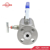 J-Valvas China Control Gas 900LB RTJ & HITRO Duplex Acero inoxidable Válvula de bola DBB