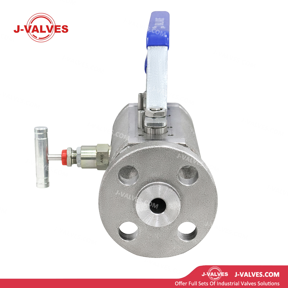 J-Valvas China Control Gas 900LB RTJ & HITRO Duplex Acero inoxidable Válvula de bola DBB