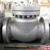 API 6D acero fundido WCB 16 pulgadas 150 lb anillo de anillo válvula de retención de swing
