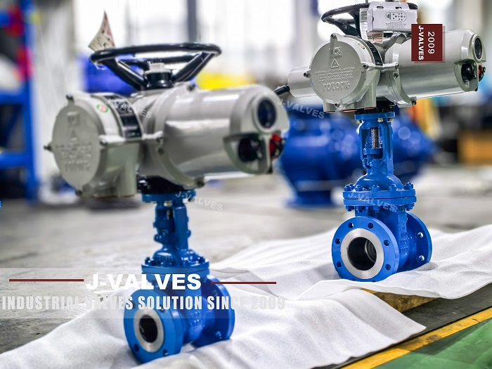 J-VALVES WCB Válvulas de puerta con bridas eléctricas: comparación entre los estándares nacionales chinos y los estándares internacionales