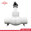 V&aacute;lvula de globo autosellante de soldadura a tope WCB de 12'2500LB