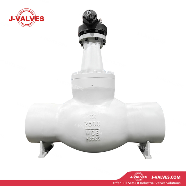 V&aacute;lvula de globo autosellante de soldadura a tope WCB de 12'2500LB