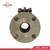 Producto de válvula industrial de calidad Hecho en China J-Valvas J-Níquel de aluminio Bronce C95500 2PC 2 '' Reduzca la válvula de bola flotante con brida