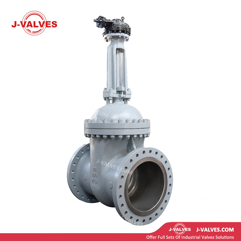 V&aacute;lvula de compuerta de acero inoxidable de gran calibre