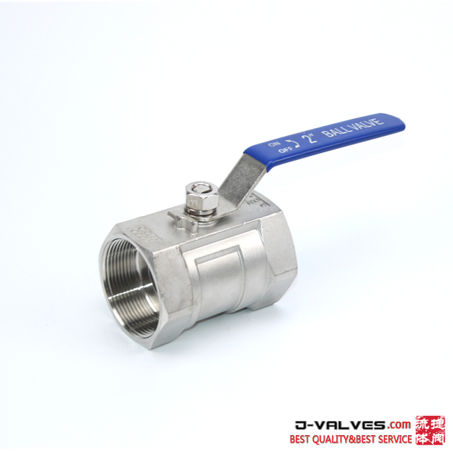Acero inoxidable SS 1000PSI CF8M Flotante 1 PC Válvula de bola
