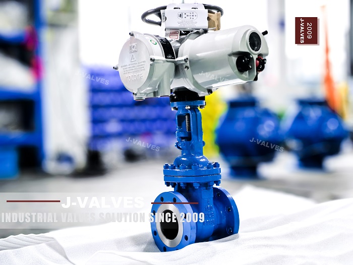 J-VALVES WCB Válvula de compuerta con brida actuada eléctrica: prueba de prueba de válvulas y estándares de inspección