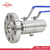 Producto de válvula industrial de calidad Hecho en China J-Valvas 2*1/2 ′ ′ Bida y hilo Acero inoxidable F316 600LB Válvula de bola DBB
