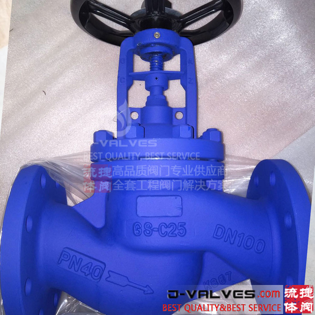 DIN GG25 Bellow Globe Valve
