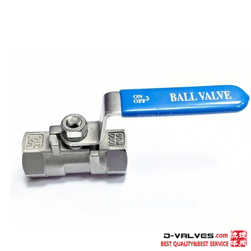 Válvula de bola de acero inoxidable de 1000wog 1pc Reduce 1000wog 1pc