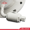 V&aacute;lvula de bola montada en mu&ntilde;&oacute;n con brida de acero al carbono ASME B16.34 WCB de 2 piezas con v&aacute;lvulas de aguja de doble ventilaci&oacute;n
