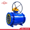 V&aacute;vula de bola montada mu&ntilde;&oacute;n de acero poco aleado DN400 PN63