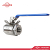 Producto de la válvula industrial de calidad Hecha en China J-Válvulas 1-1/2 '' 1000PSI dúplex Acero inoxidable F51 End 2 piezas Válvula