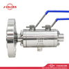 Producto de válvula industrial de calidad Hecho en China J-Valvas 2*1/2 ′ ′ Bida y hilo Acero inoxidable F316 600LB Válvula de bola DBB