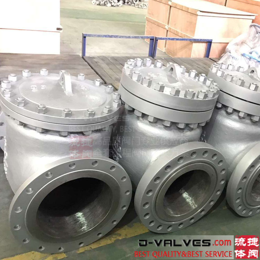 API 6D acero fundido WCB 16 pulgadas 150 lb anillo de anillo válvula de retención de swing