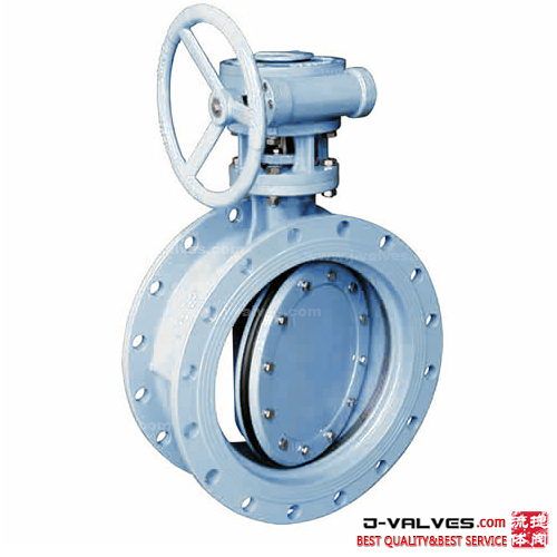 API609 acero fundido WCB Metal Selled Selled Rf Valva de mariposa excéntrica doble