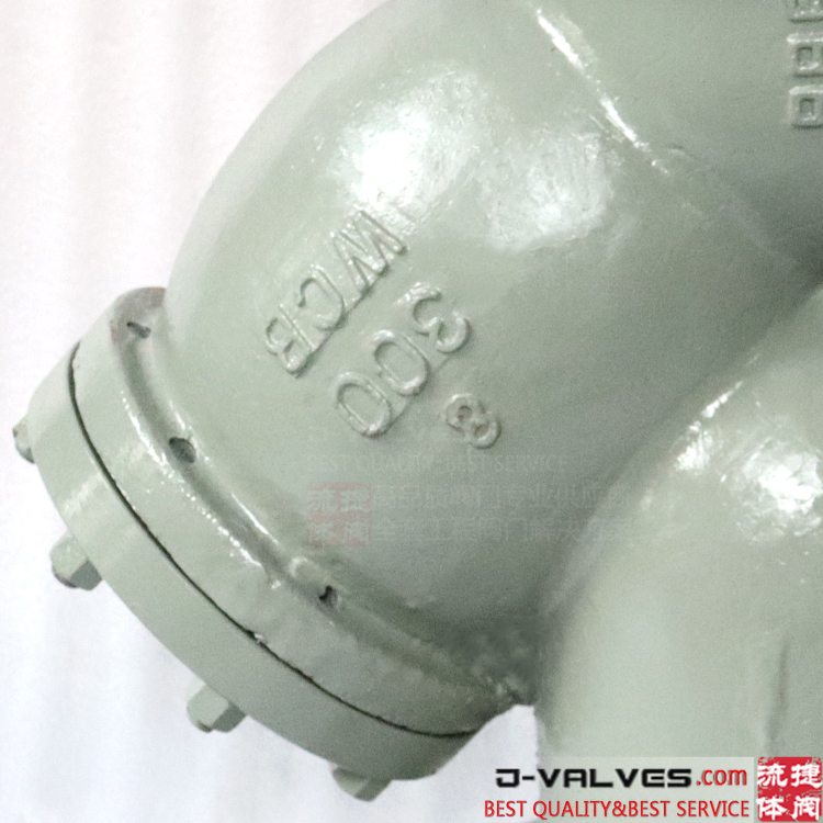 Acero fundido ANSI A216 WCB 300 lb Edlip de brida Y Tipo de filtro