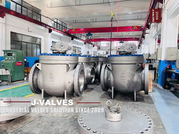 Válvula de retención de columpio de acero inoxidable API6D Envío a Italia