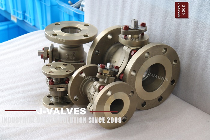 Válvula de bola flotante C95800 (2)