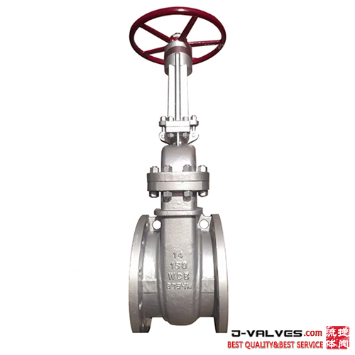 API ASME 20 pulgadas 150 lb de acero al carbono WCB Válvula de puerta con brida 
