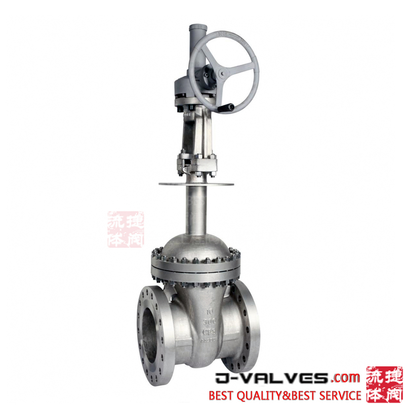 Acero inoxidable A351 CF8 Eminos con bridas Válvula de compuerta criogénica 