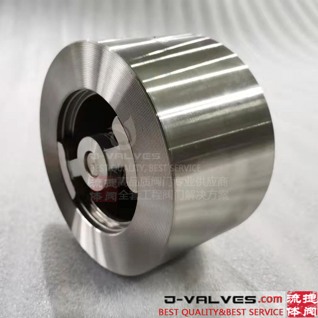 2 pulgadas de 150 lb de acero inoxidable F304 Válvula de retención de elevación de obleas