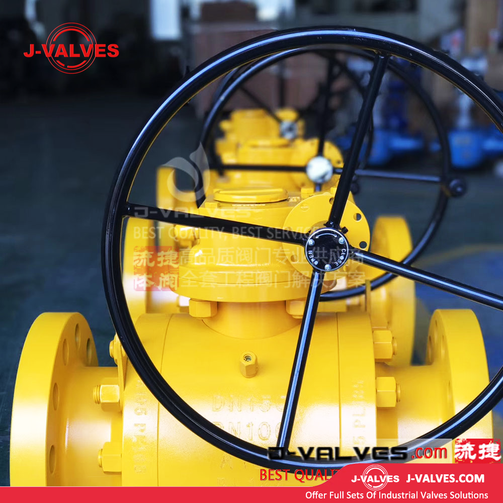 Válvulas industriales de alto rendimiento J-Válvulas J-Valas ALTA PRESIONA Forjada de acero de acero Forjado Wear Valvas de bola de brida de muelle