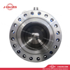 J-Válvulas China 600 lb 12 ′ ′ Acero inoxidable F316/F304 Válvula de bola de brida de 3pc montada en el mierda