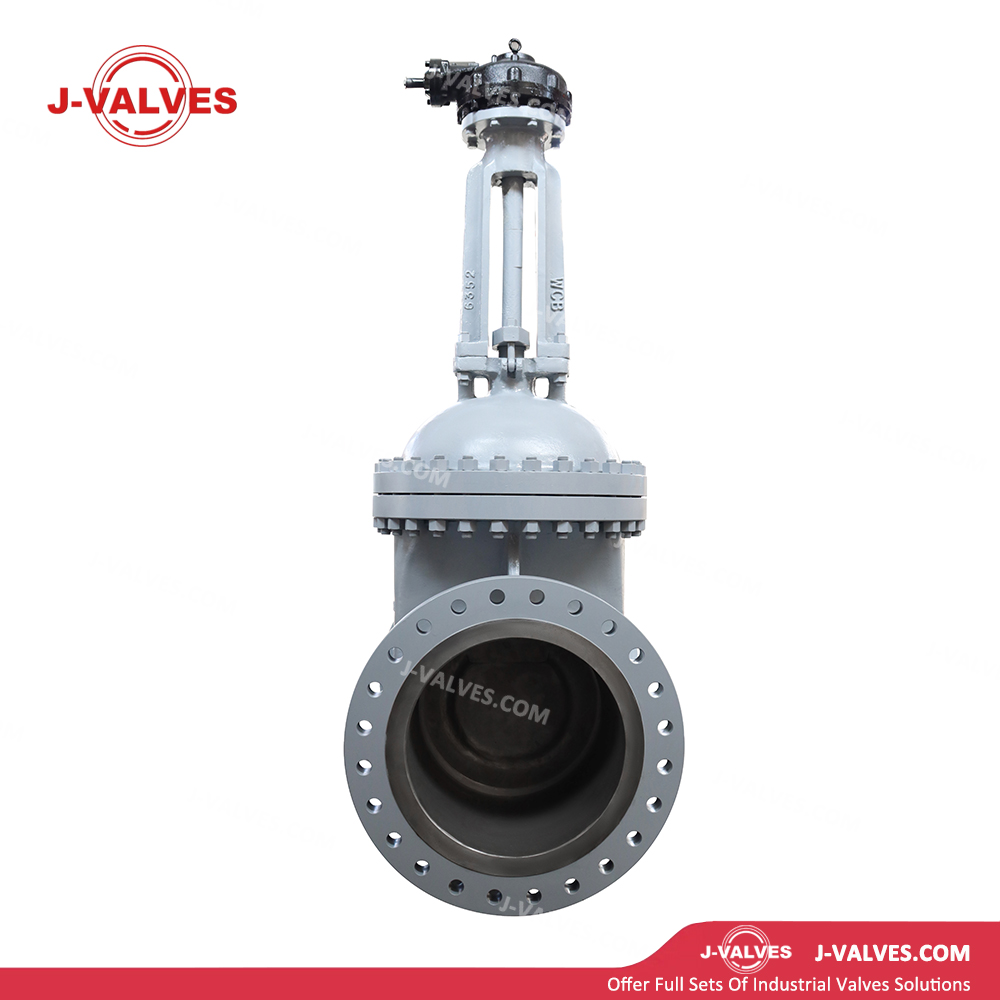 V&aacute;lvula de compuerta de acero inoxidable de gran calibre